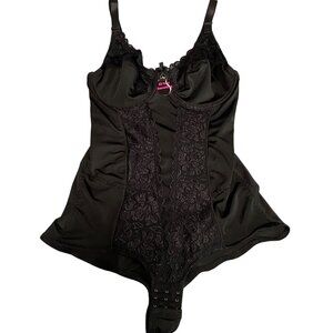 NEW BODYFORM Shapewear Sculpting Bodysuit Sleeveless Womens Size 2X Black